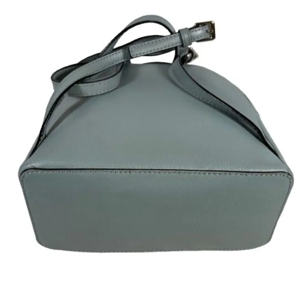 Kate Spade Grove Street Sammi Backpack Lakesedge Blue Leather $299 WKRU4894